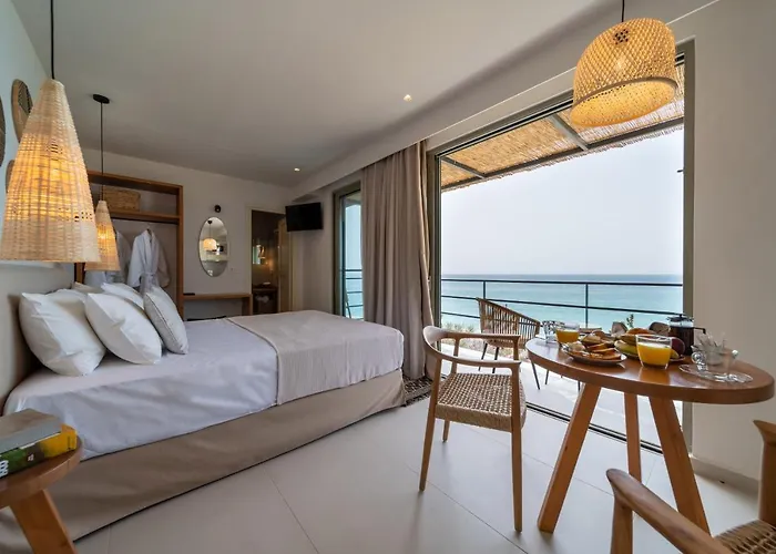 Thea Beachfront Suites In Lourdas Beach